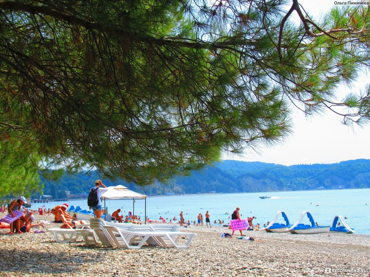 Лдзаа Абхазия море