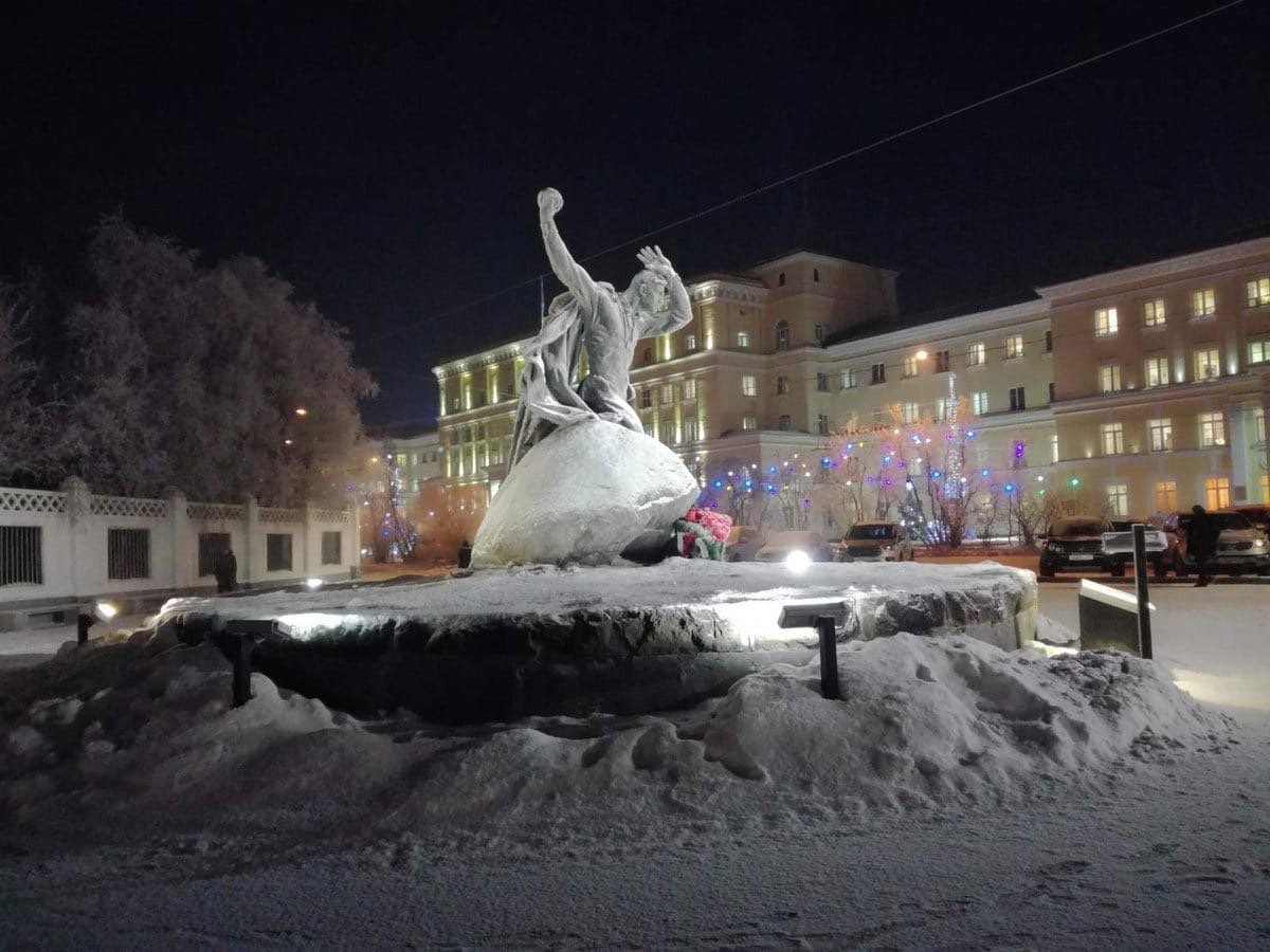 Мурманск достопримечательности зимой