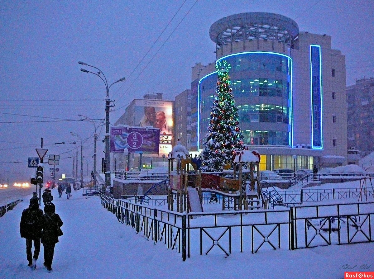 Мурманск зима