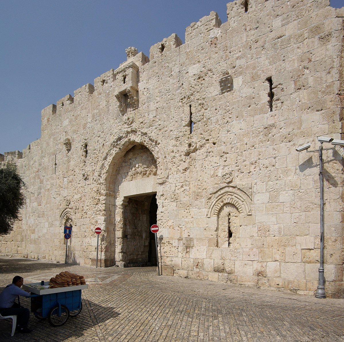Яффские ворота в иерусалиме фото