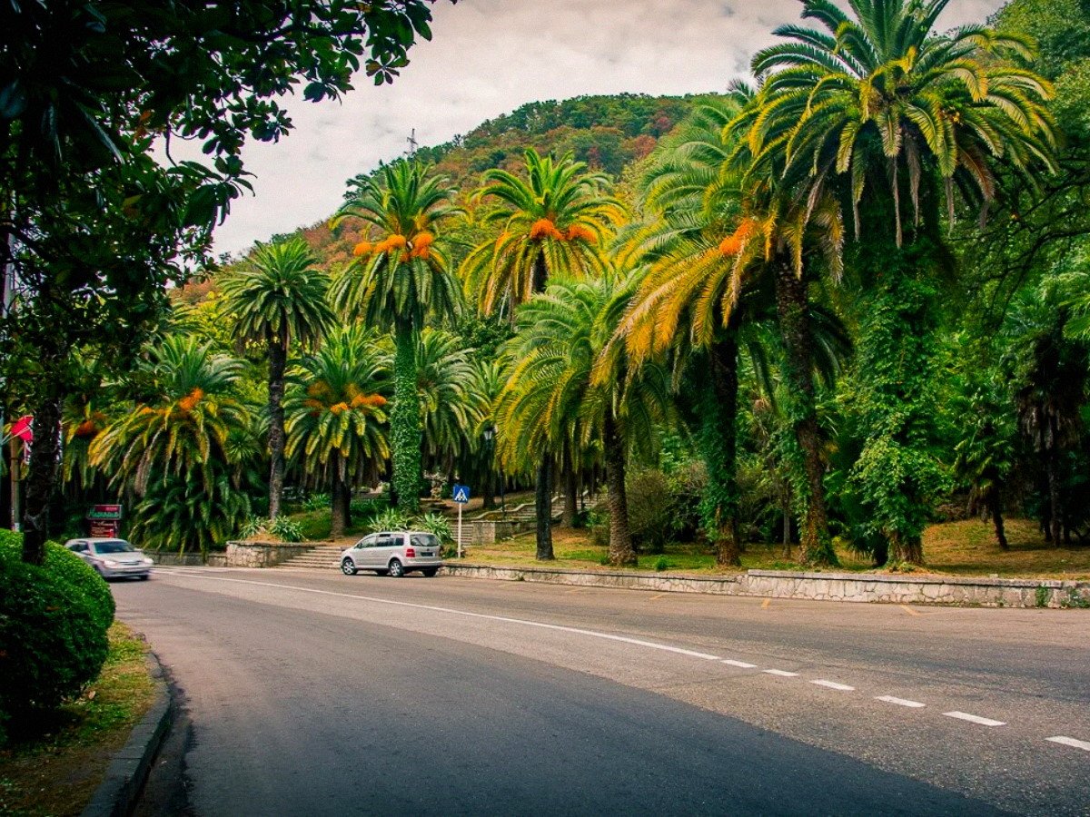 Панорама Гагры Абхазия