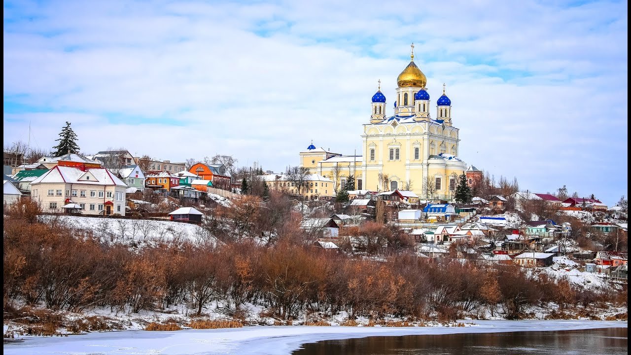 Город Елец Липецкой. Елец исторический центр.