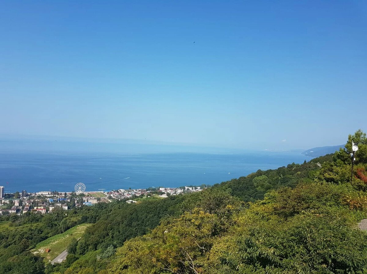 Гора Мамзышха смотровая площадка