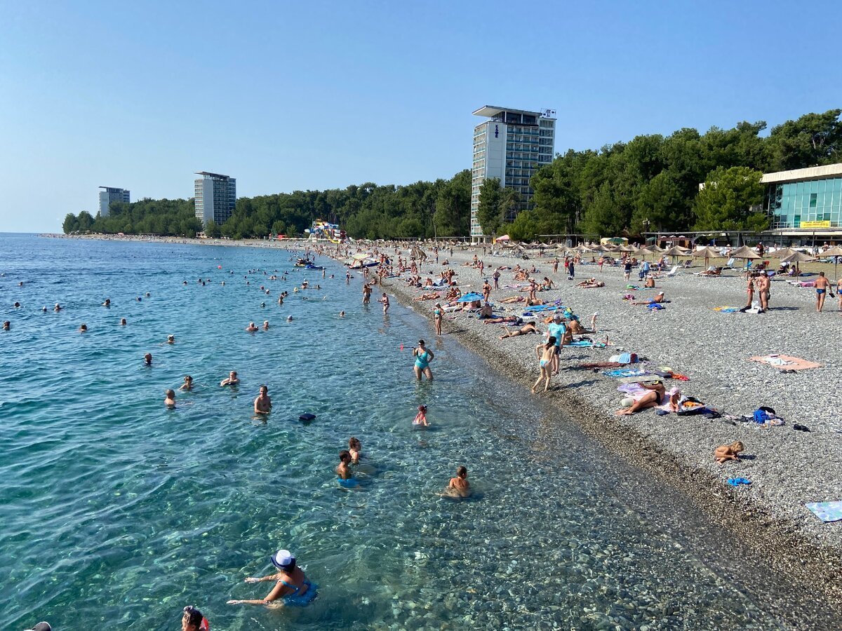 Пицунда абхазия панорама