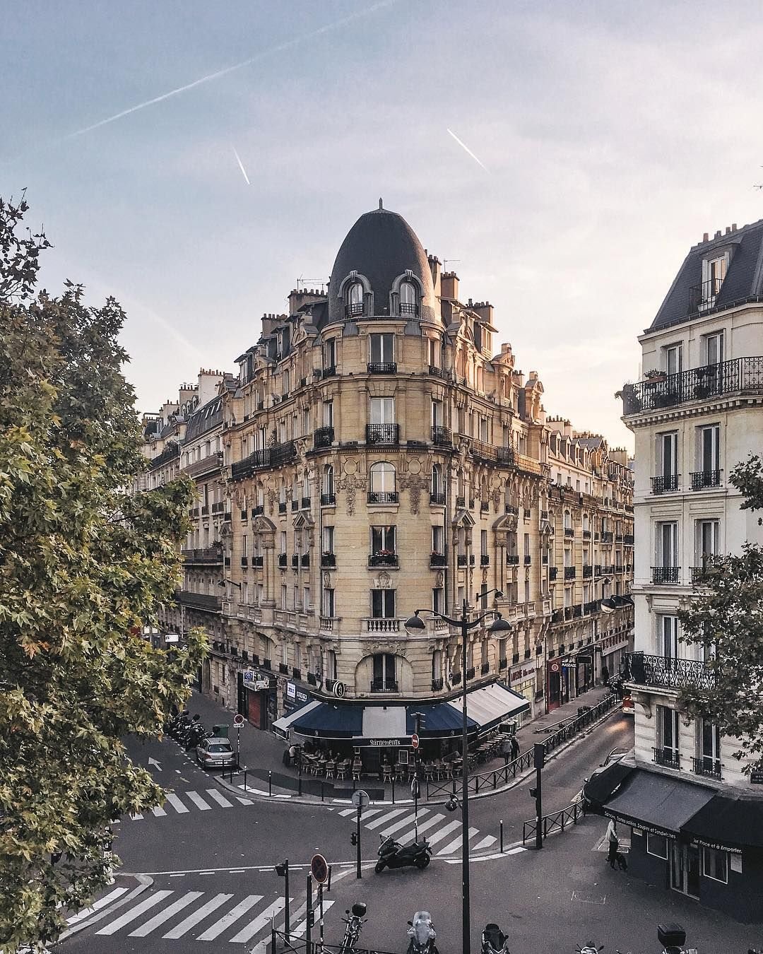 Париж улицы города