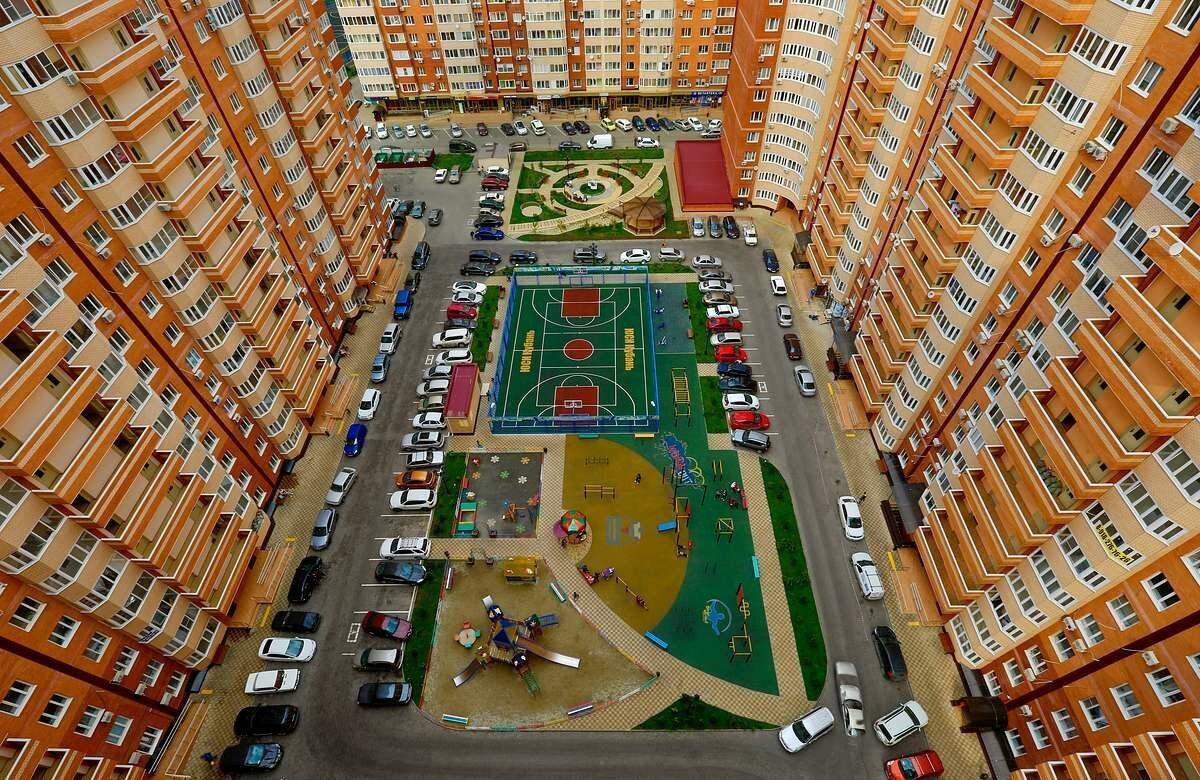 Щербинка Индустриальная 14 детская площадка