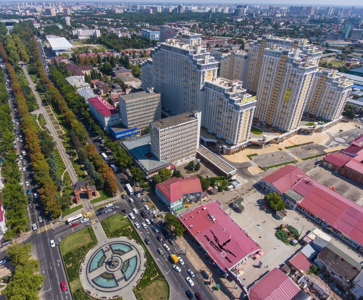 Жилой комплекс центр города Краснодар