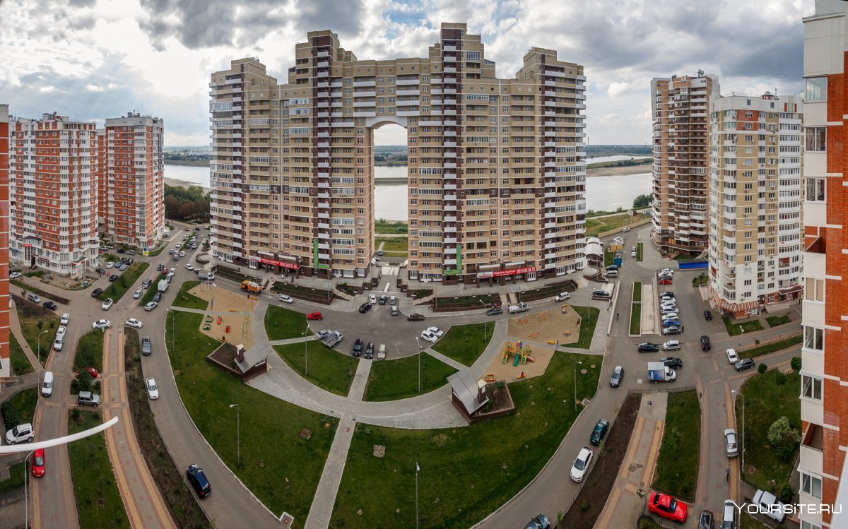 Районы Краснодара на карте