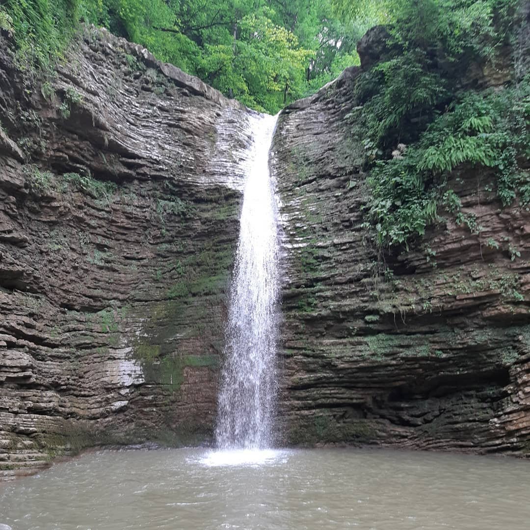 Барановские водопады Сочи