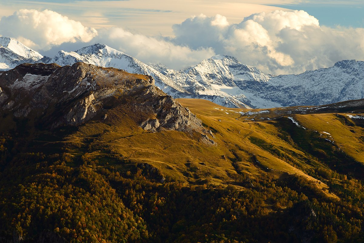 Гора Фишт панорама