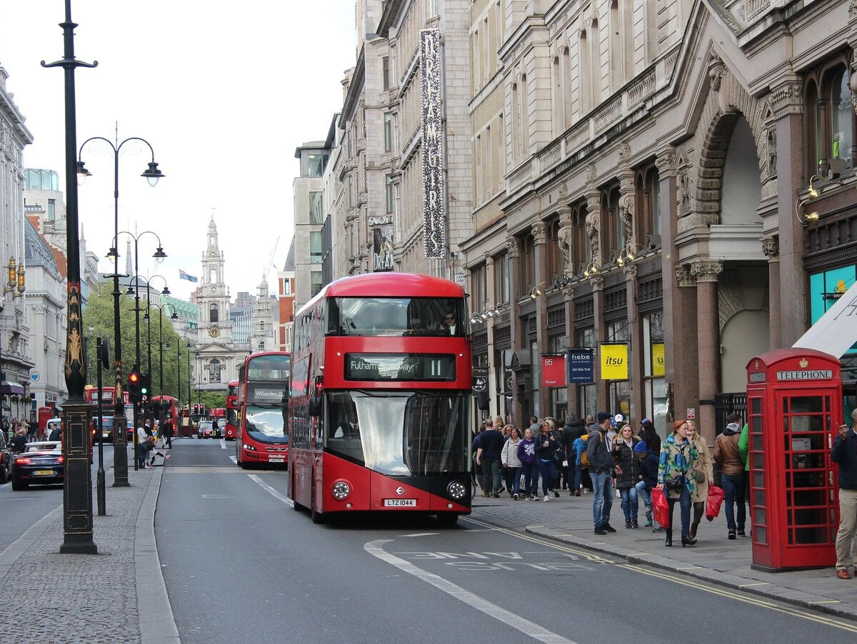 Известные улицы лондона
