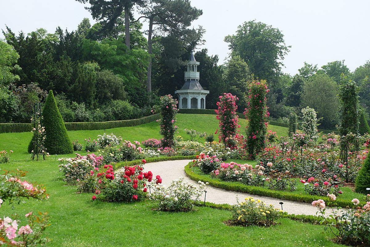 Парк багатель в париже фото