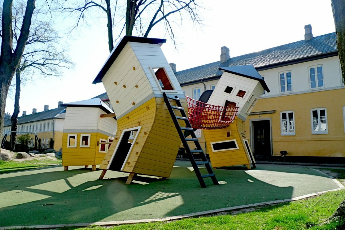Игровая площадка в Копенгагене, Дания