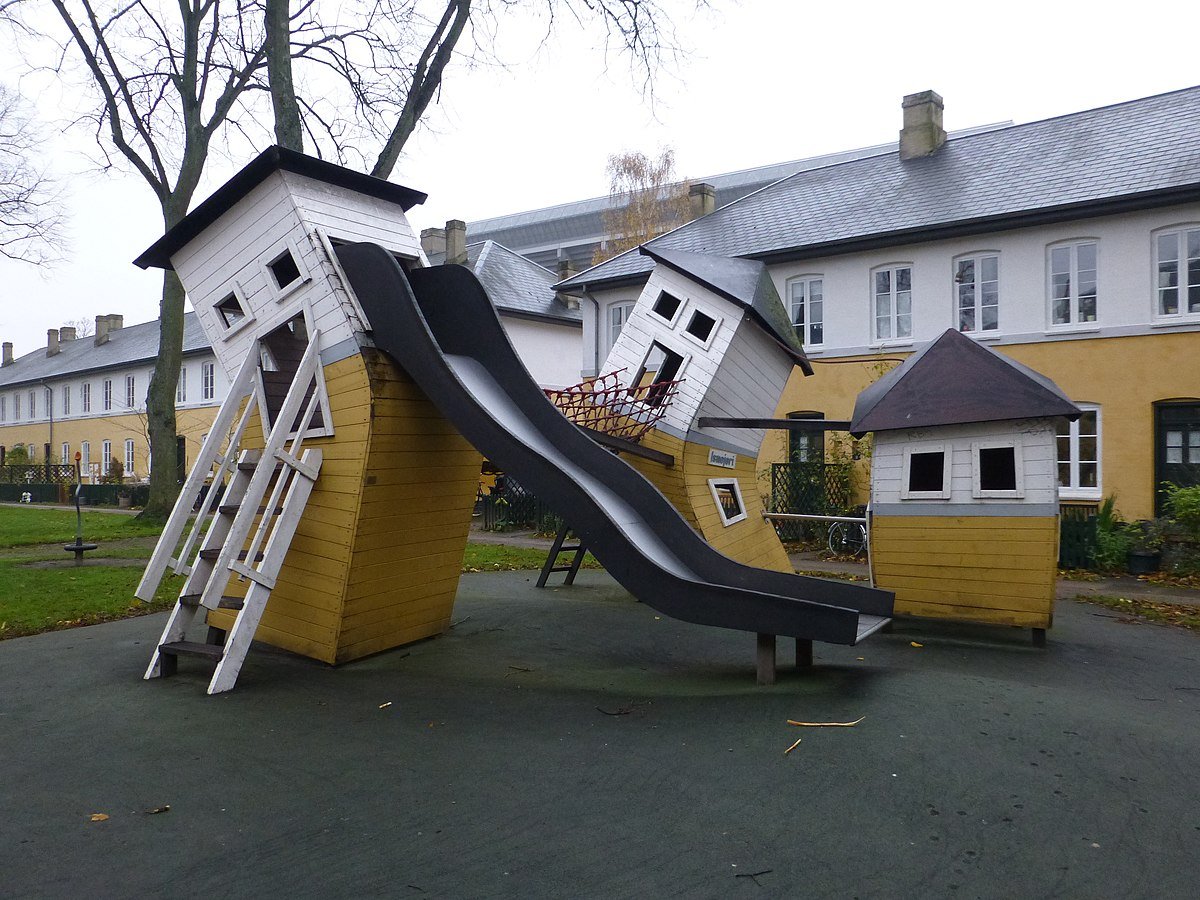 Детские площадки в Дании
