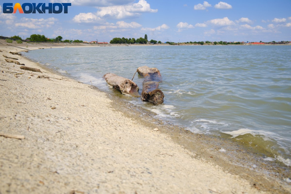 Пляж водохранилище краснодар