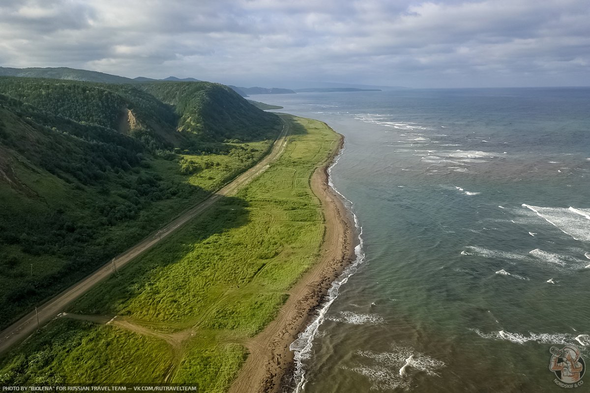 Остров Сахалин Охотское море