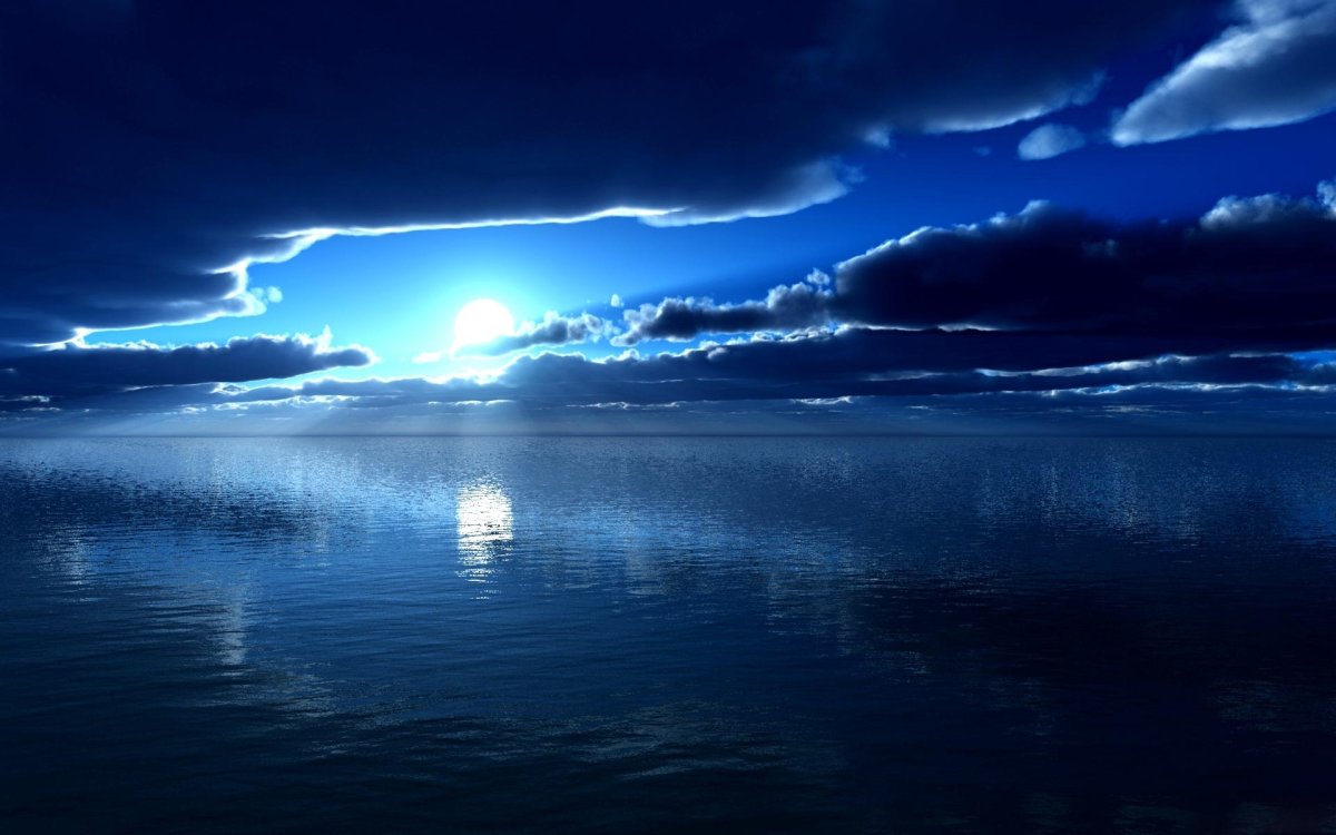 Ночное море
