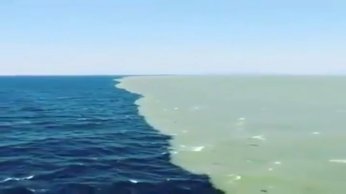 Граница Балтийского и Северного моря Скаген