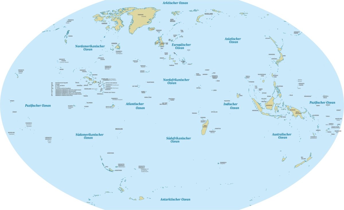 название островов в мире