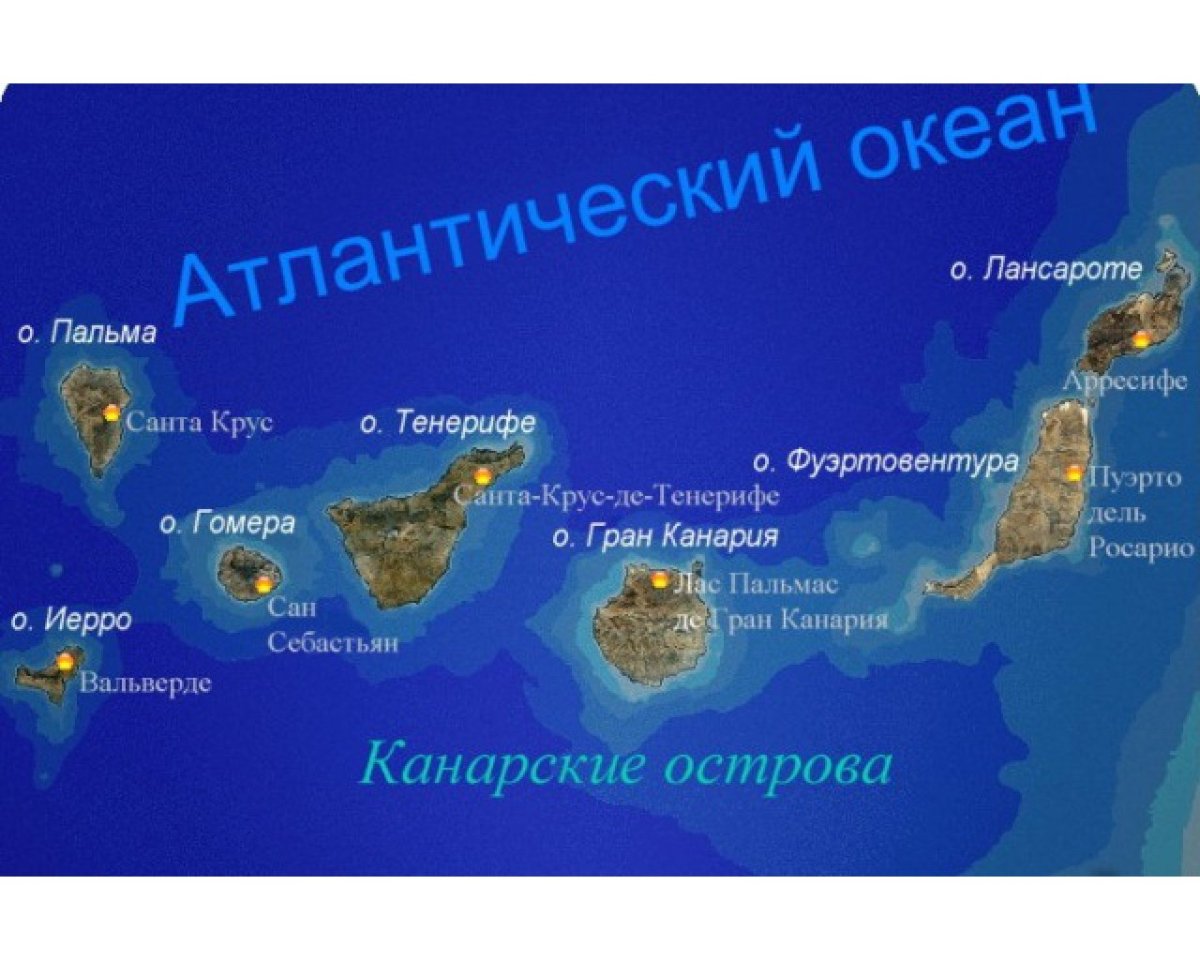 Проливы Евразии на карте