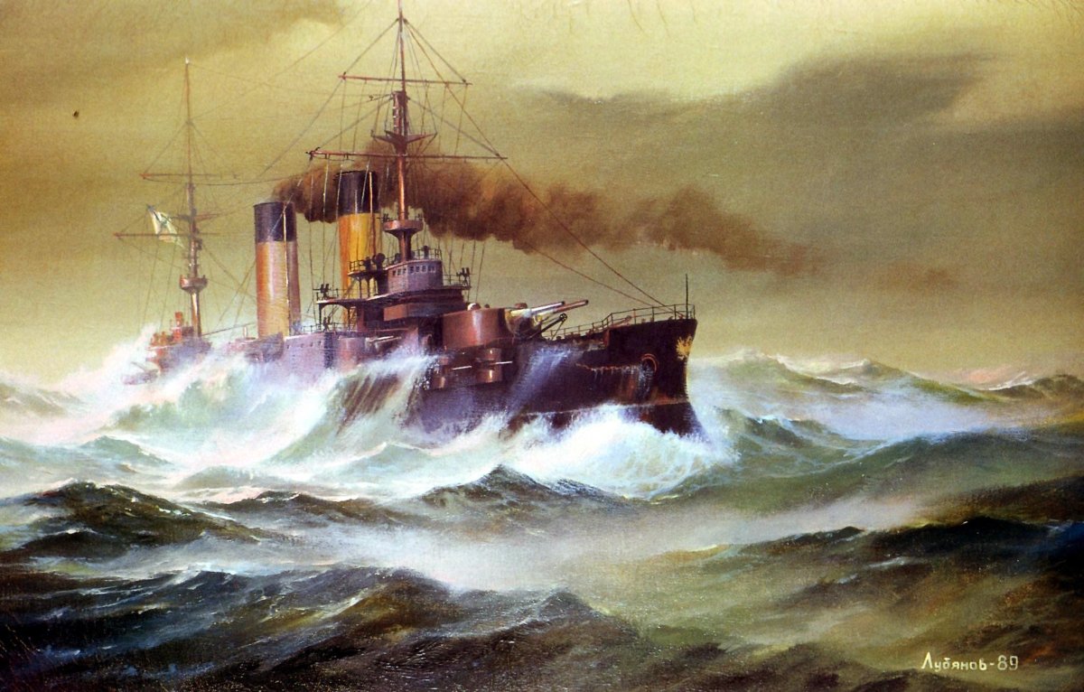 Андрей Лубянов художник маринист