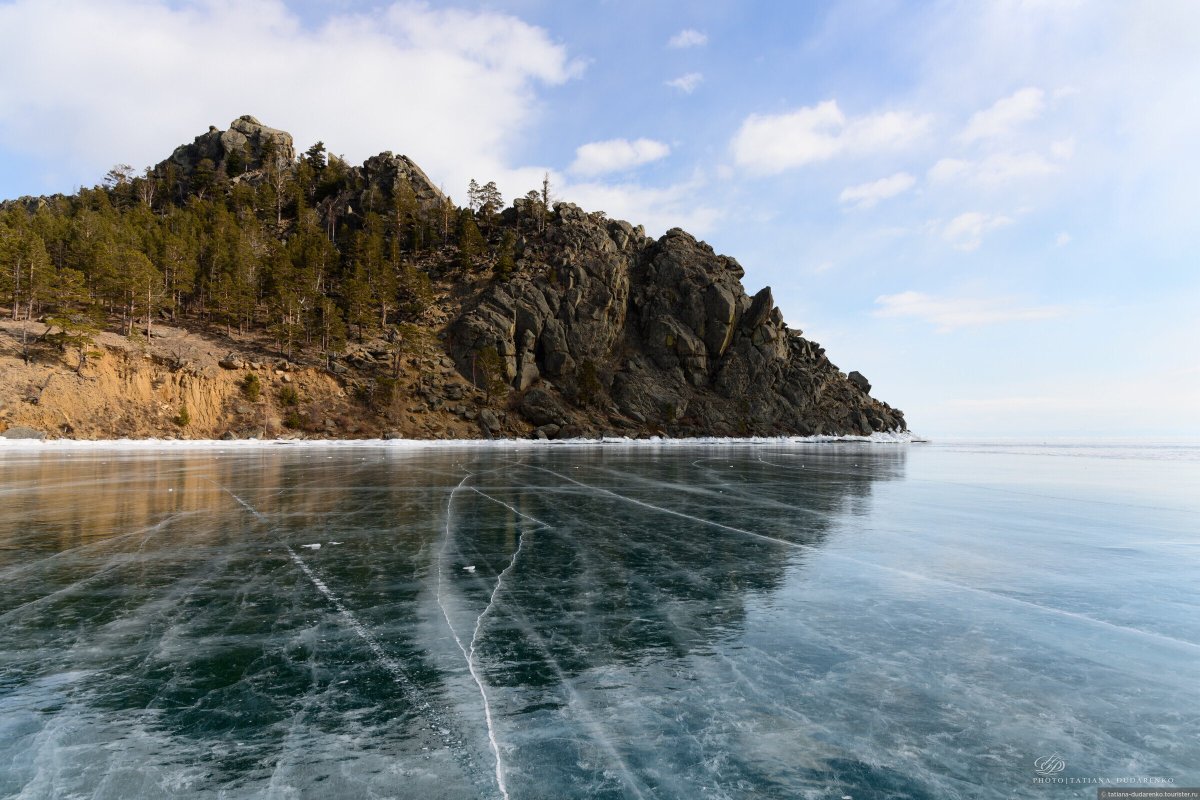 Кристально чистая вода Байкала