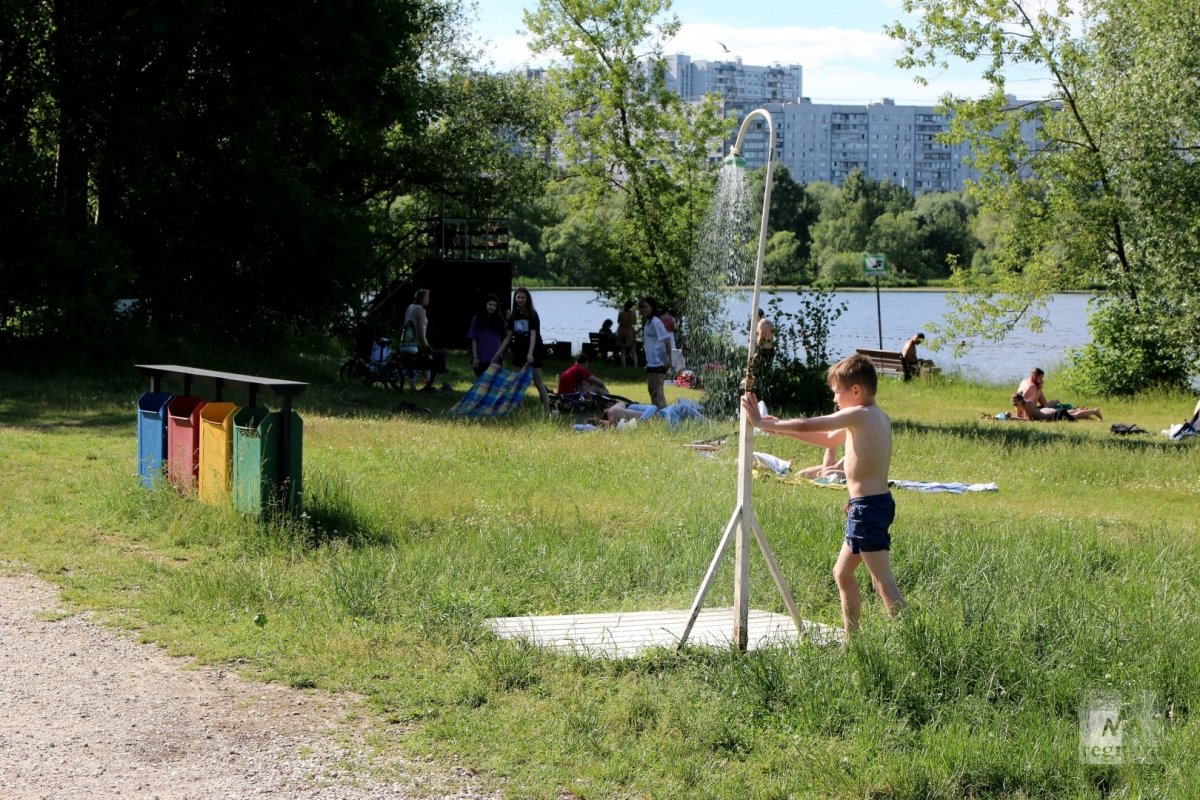 Серебряный Бор парк схема парка