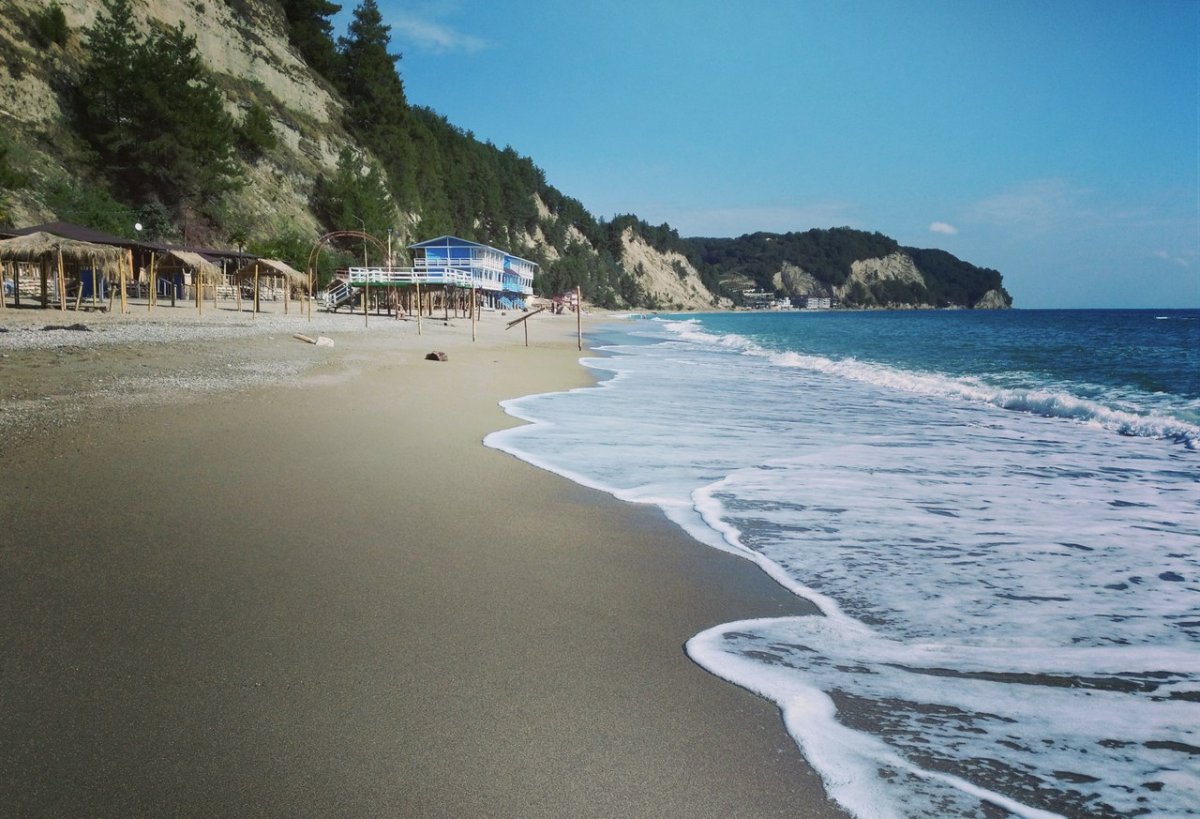 Песчаные пляжи грузии
