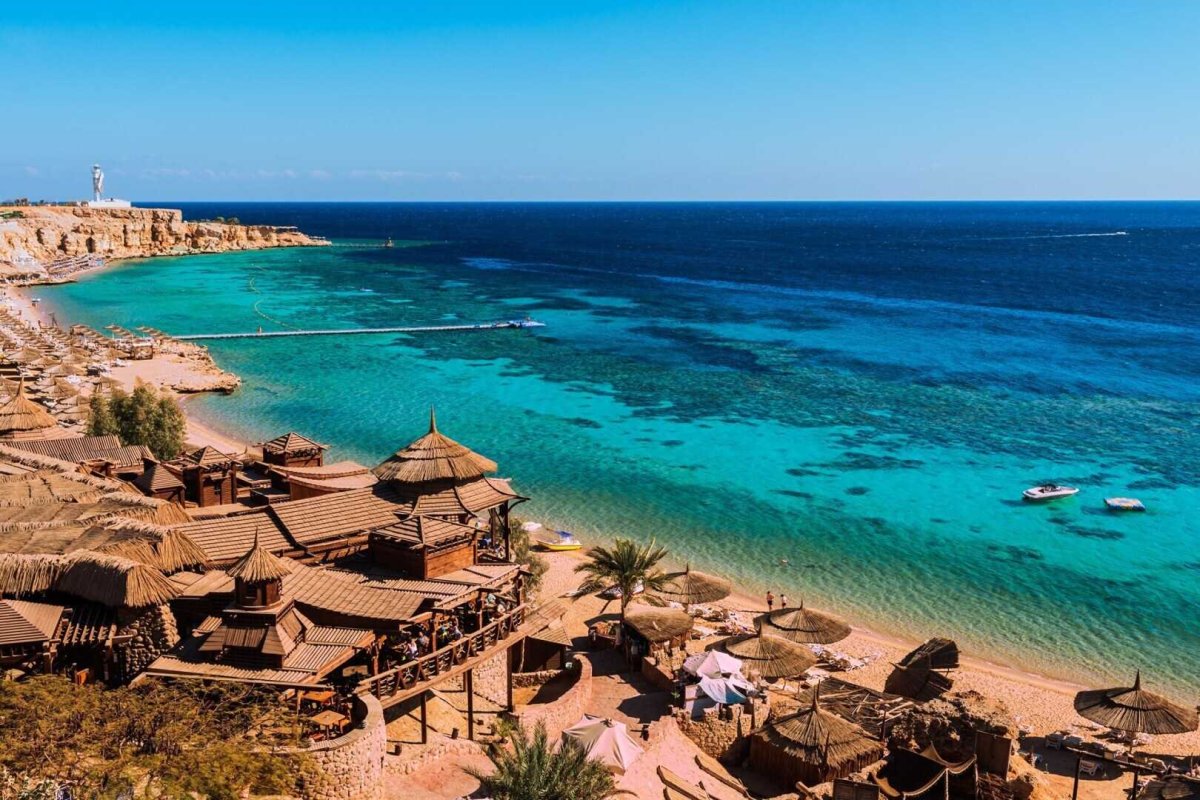 Красное море панорама