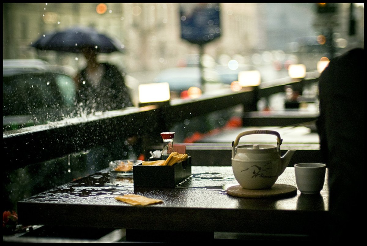 Кафе дождь кофе