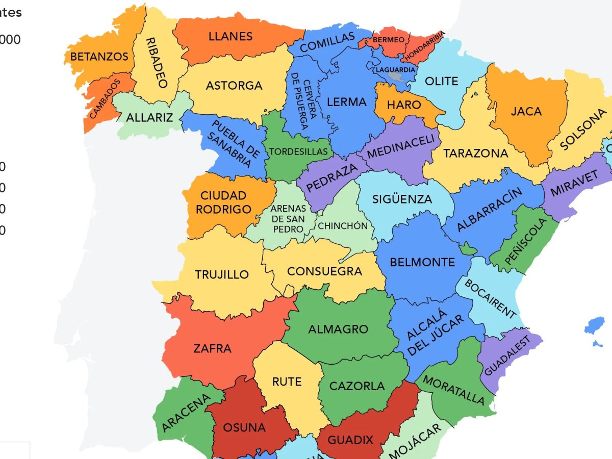 Провинции испании