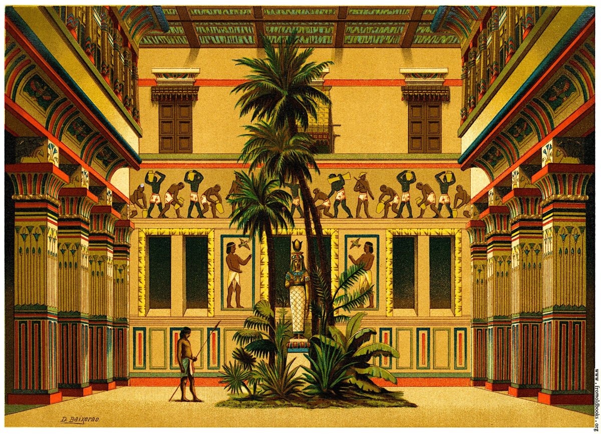 Растения древнего египта