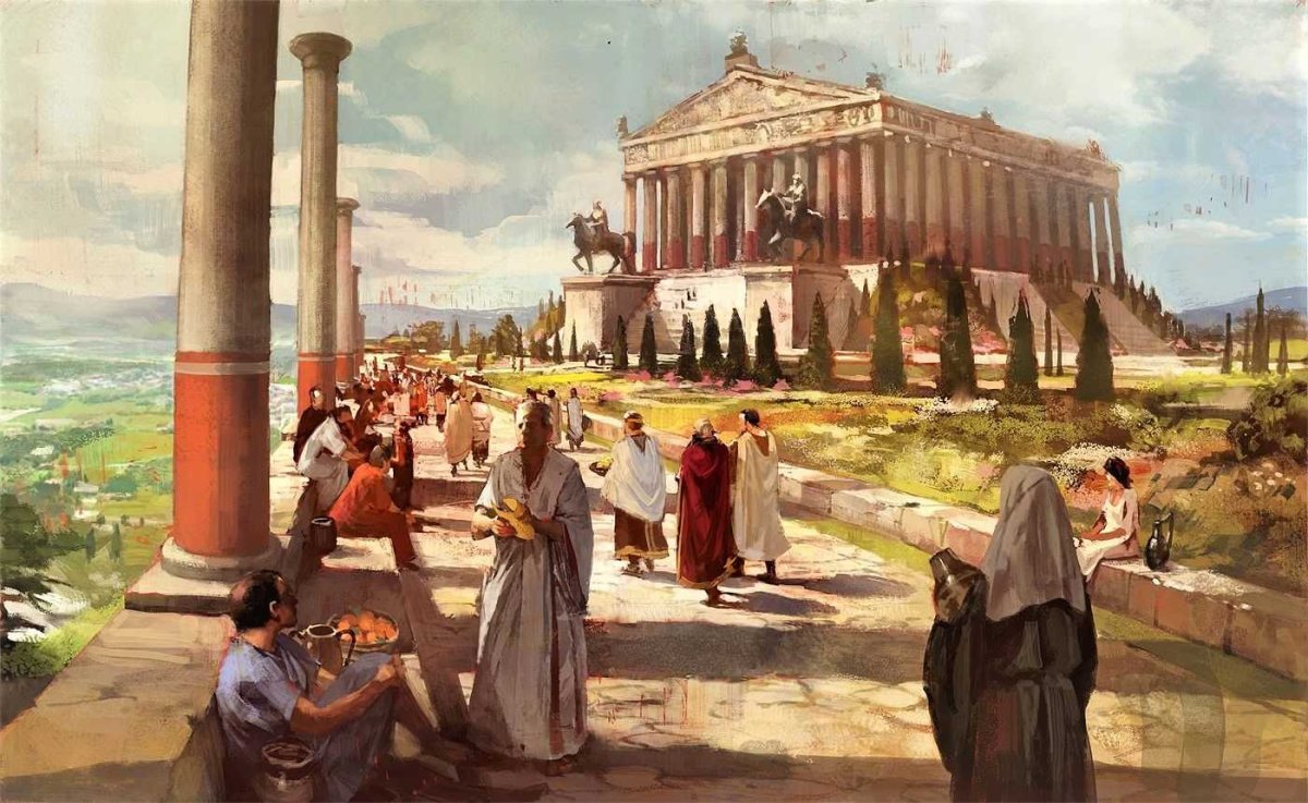 Храм Артемиды Эфесской Греция