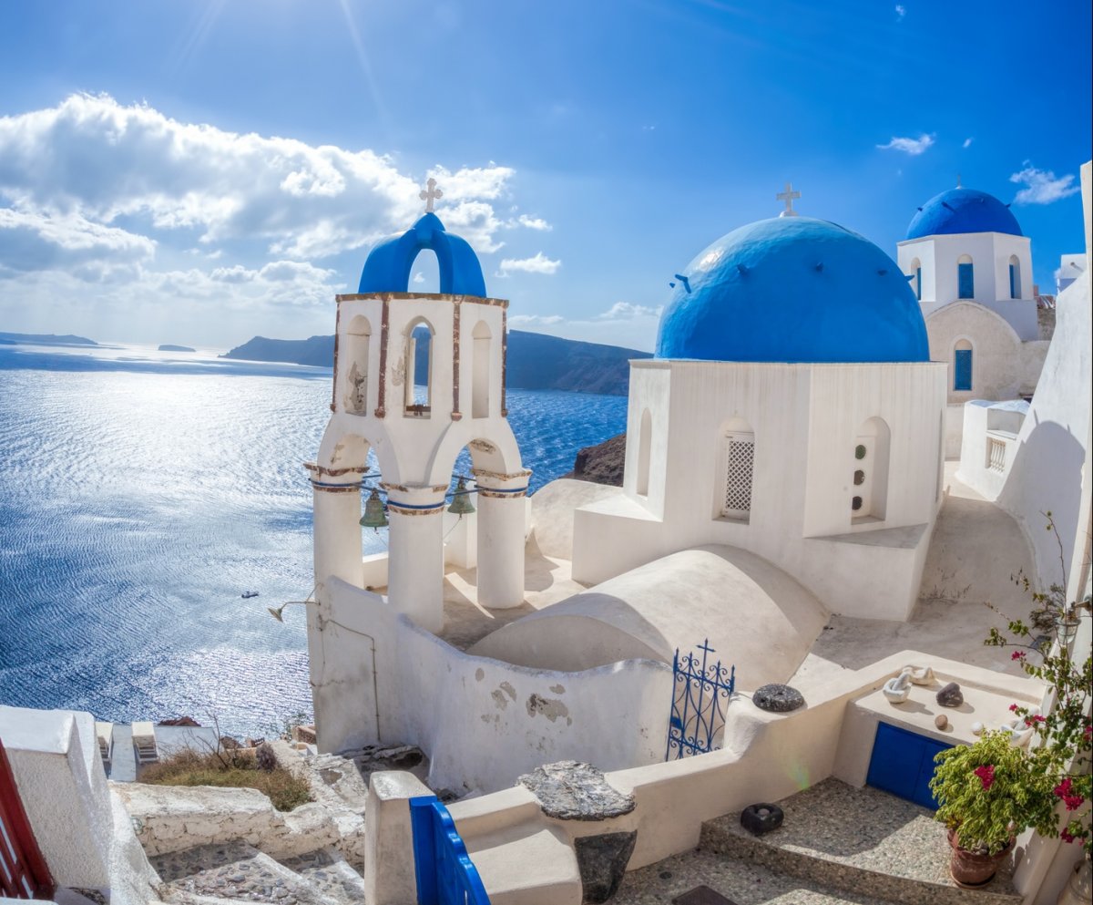 Греция красивые места