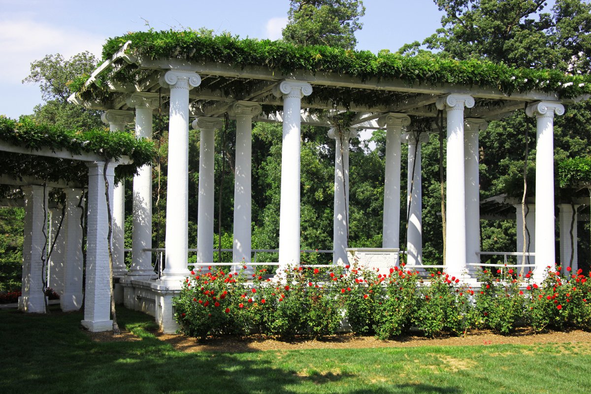 Сады древней греции