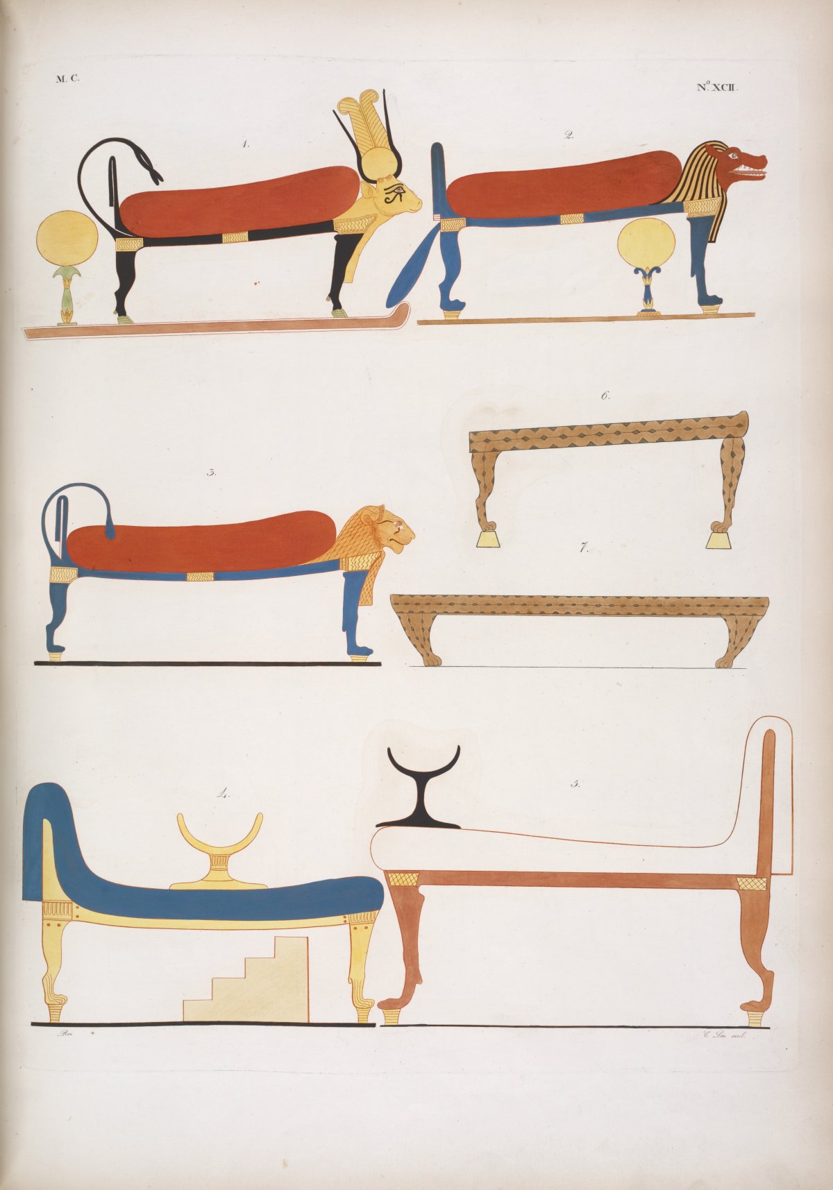 Картинки Египетская кровать