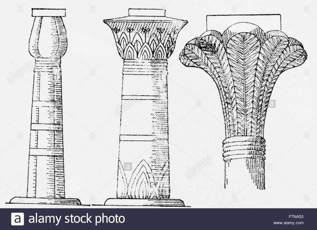 колонна в древнем египте