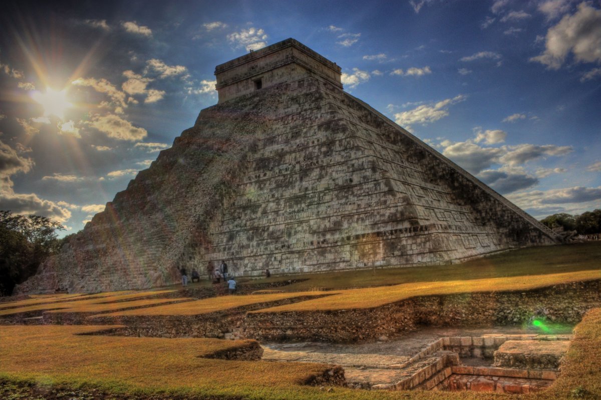 Мексика храм майя