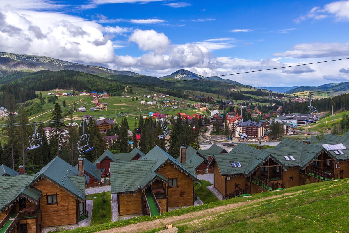Горы Карпаты Буковель