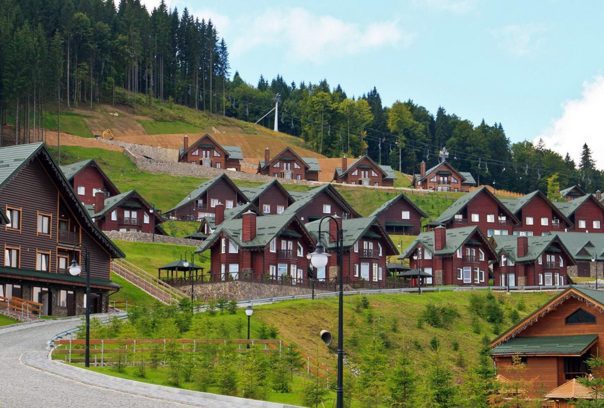 Горы Карпаты Буковель
