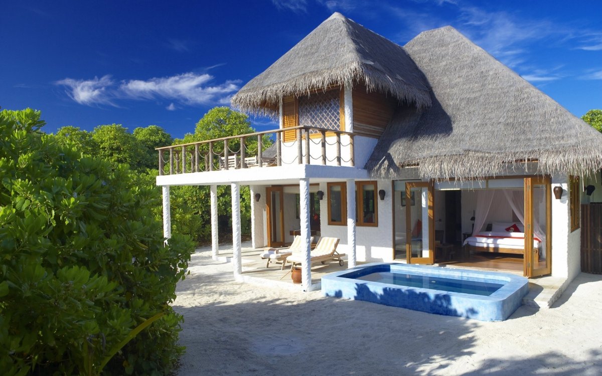 Soneva Fushi Мальдивы виллы