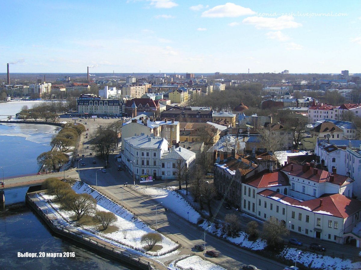Город Выборг Ленинградской области