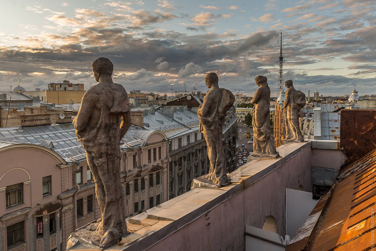 Петроградская сторона зима Санкт Петербург