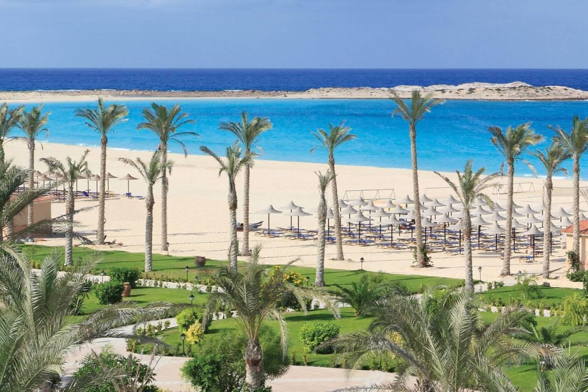 Новый курорт в египте на средиземном море