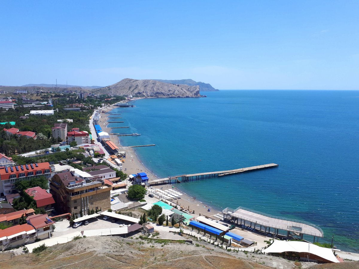 Судак набережная Генуэзская крепость