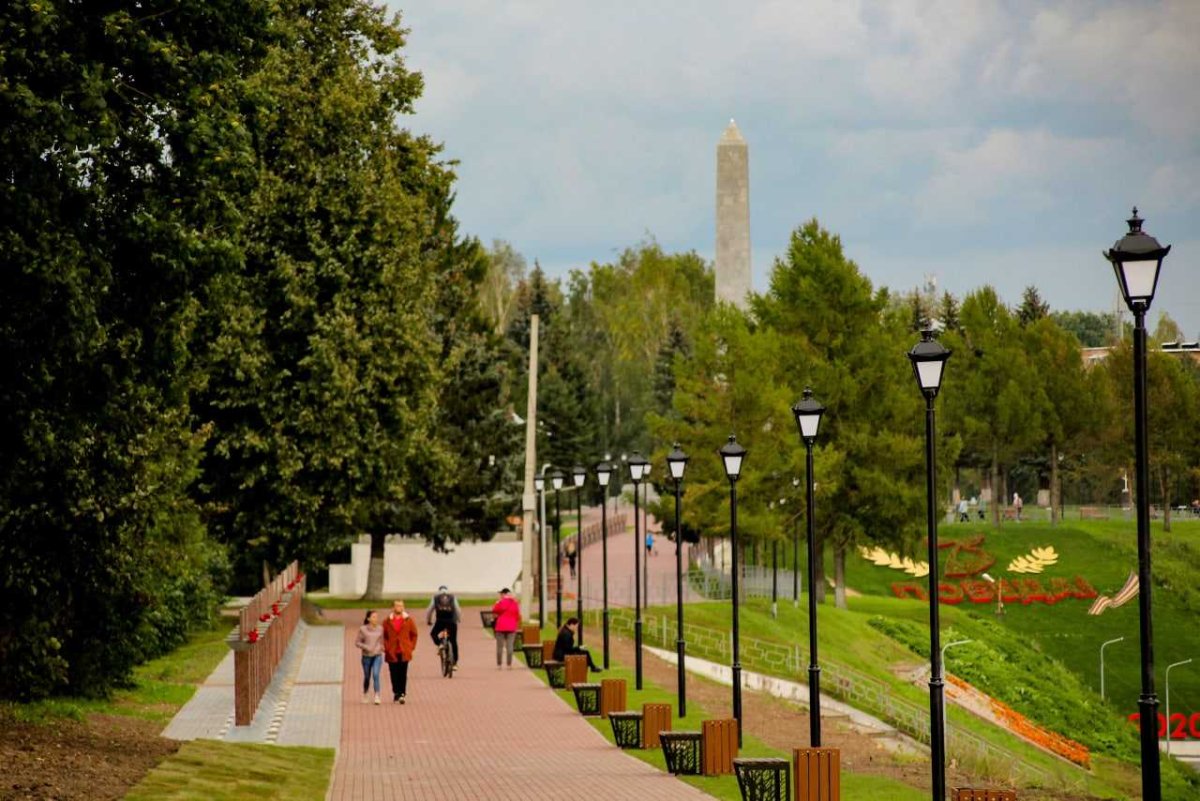 Аллея героям город Ржев