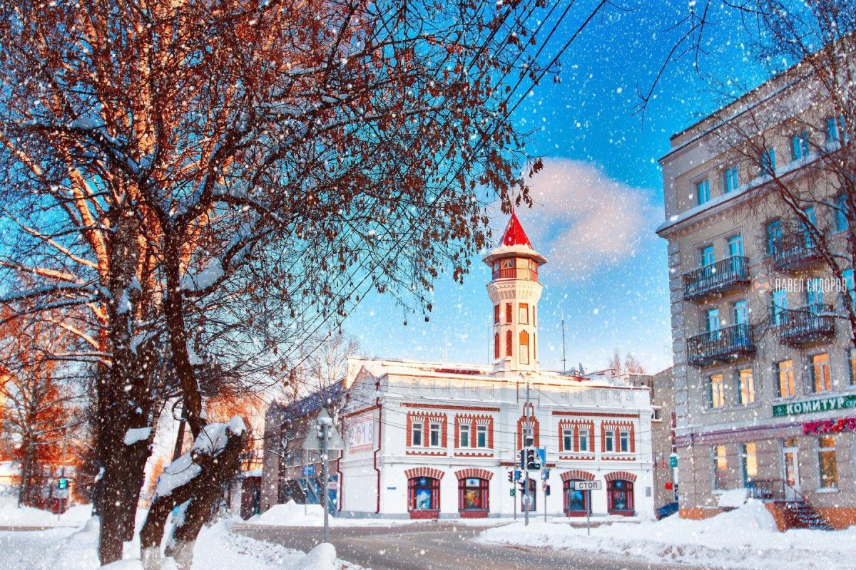 Зимний Сыктывкар