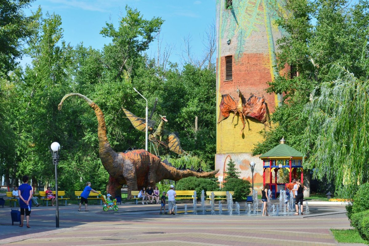 Парк города Лиски