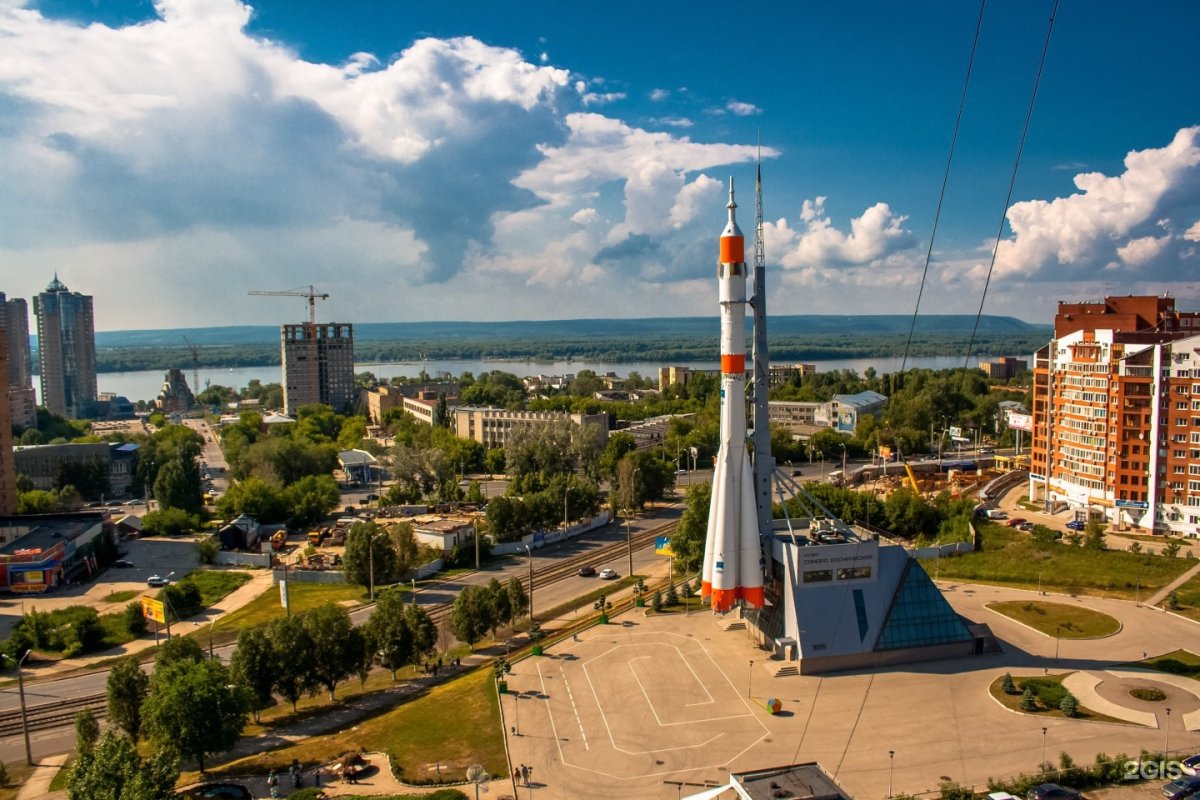 Фонтан Парус Самара