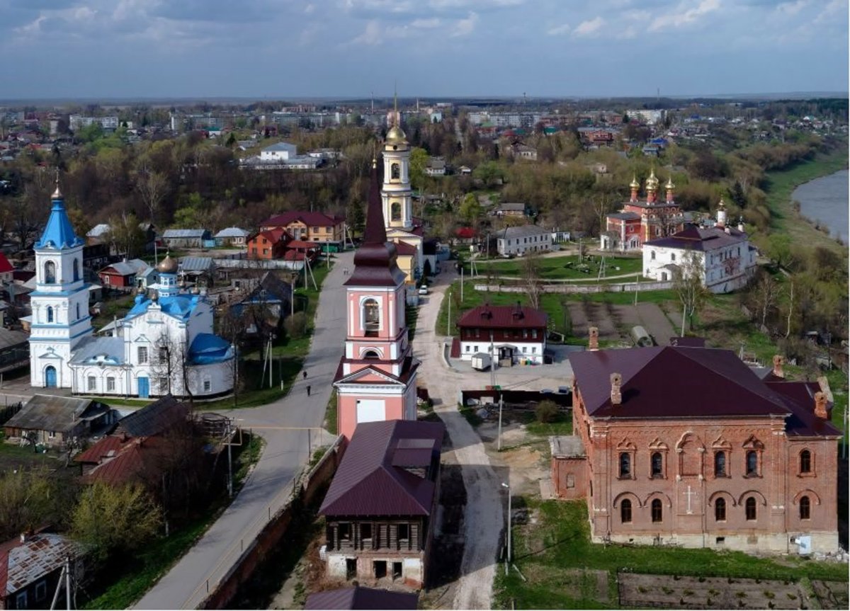 Крестовоздвиженский Белёвский монастырь Тульская область